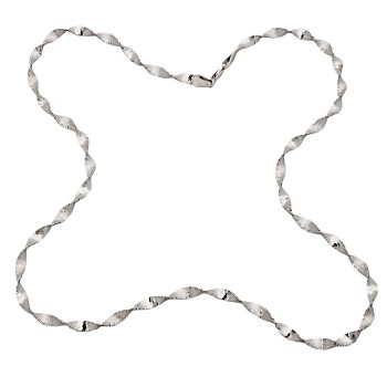 9ct White Gold 5g 18 inch Chain
